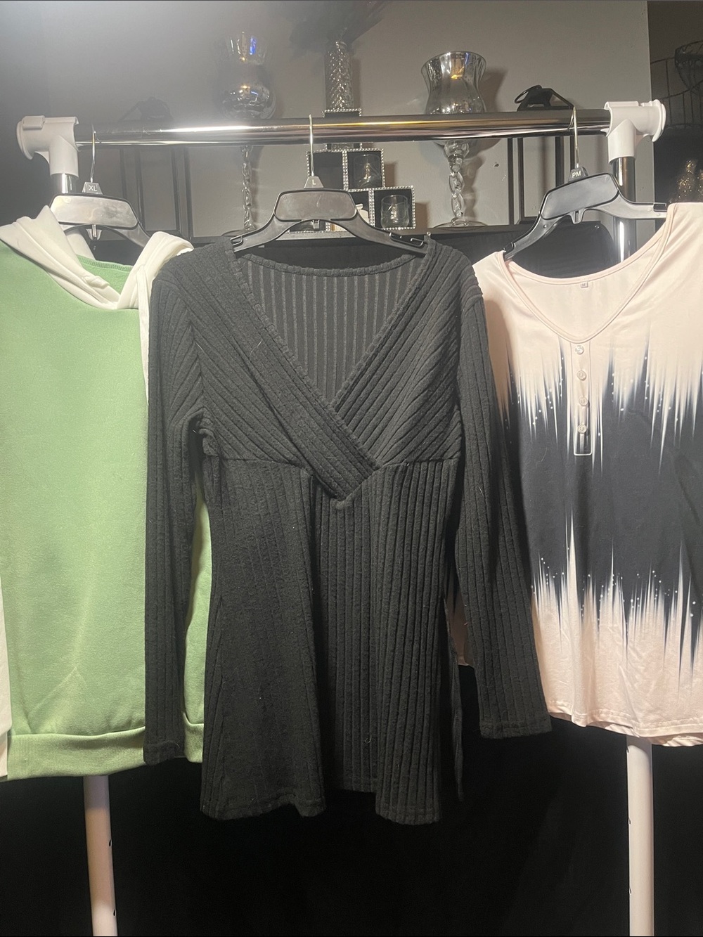 Lot of 3 New/Never Worn Temu Long Sleeve Tops. Size Medium